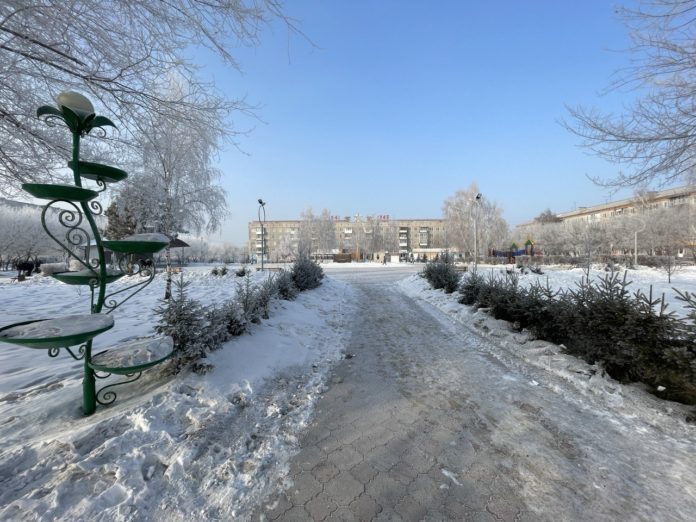 Минусинск фонтан