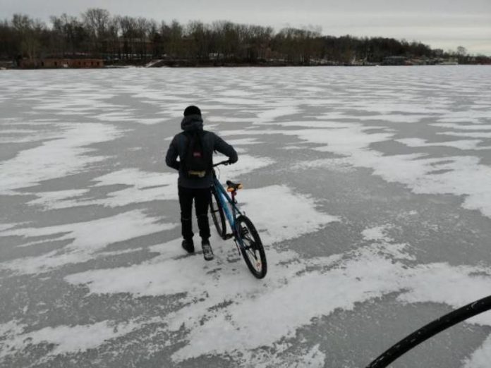 велосипед лед